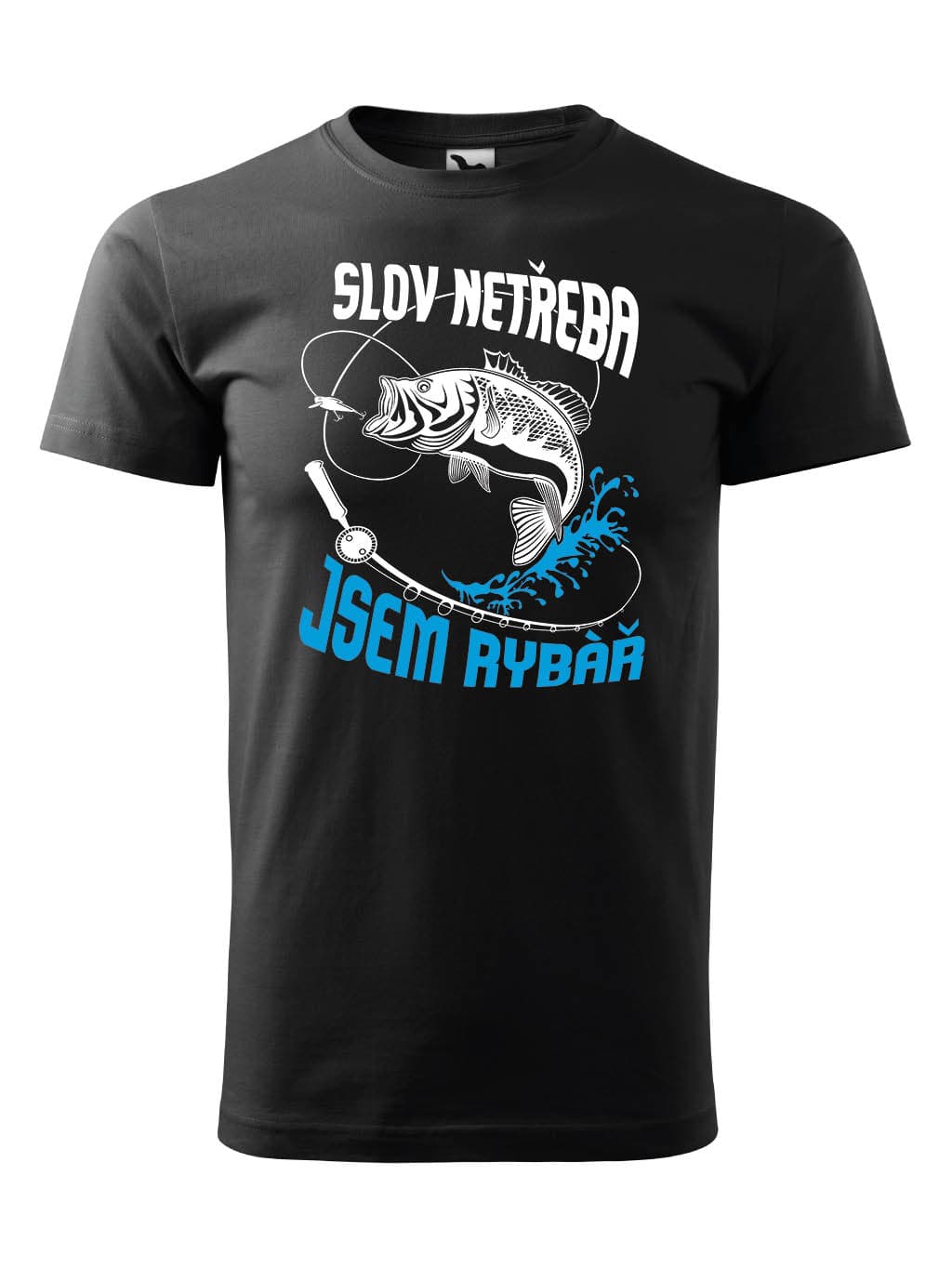 Profesní tričko Jsem rybář