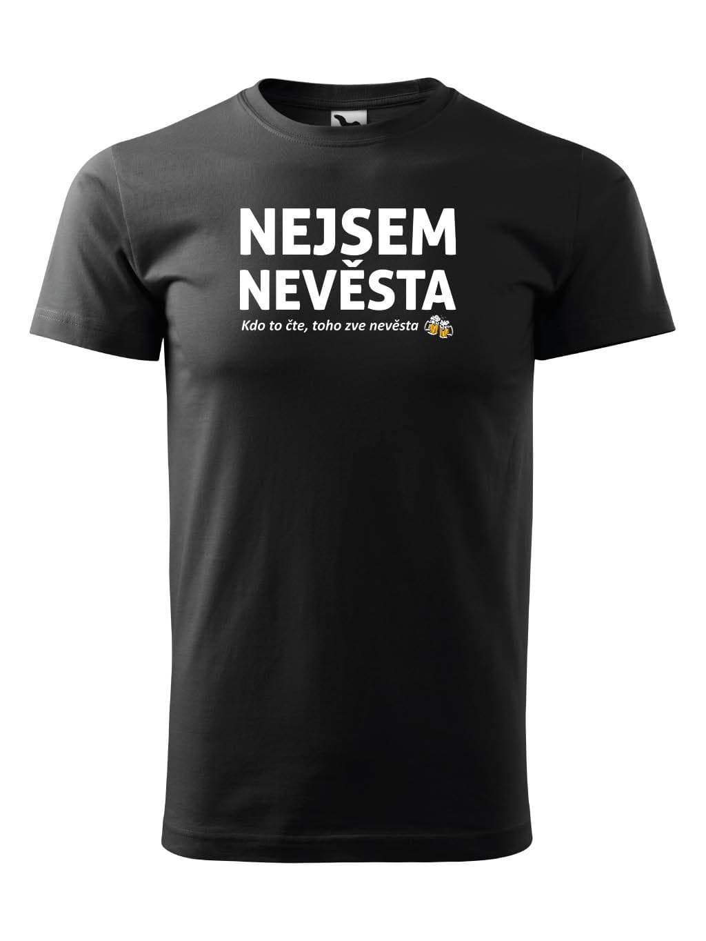 Tričko s potiskem Nejsem nevěsta