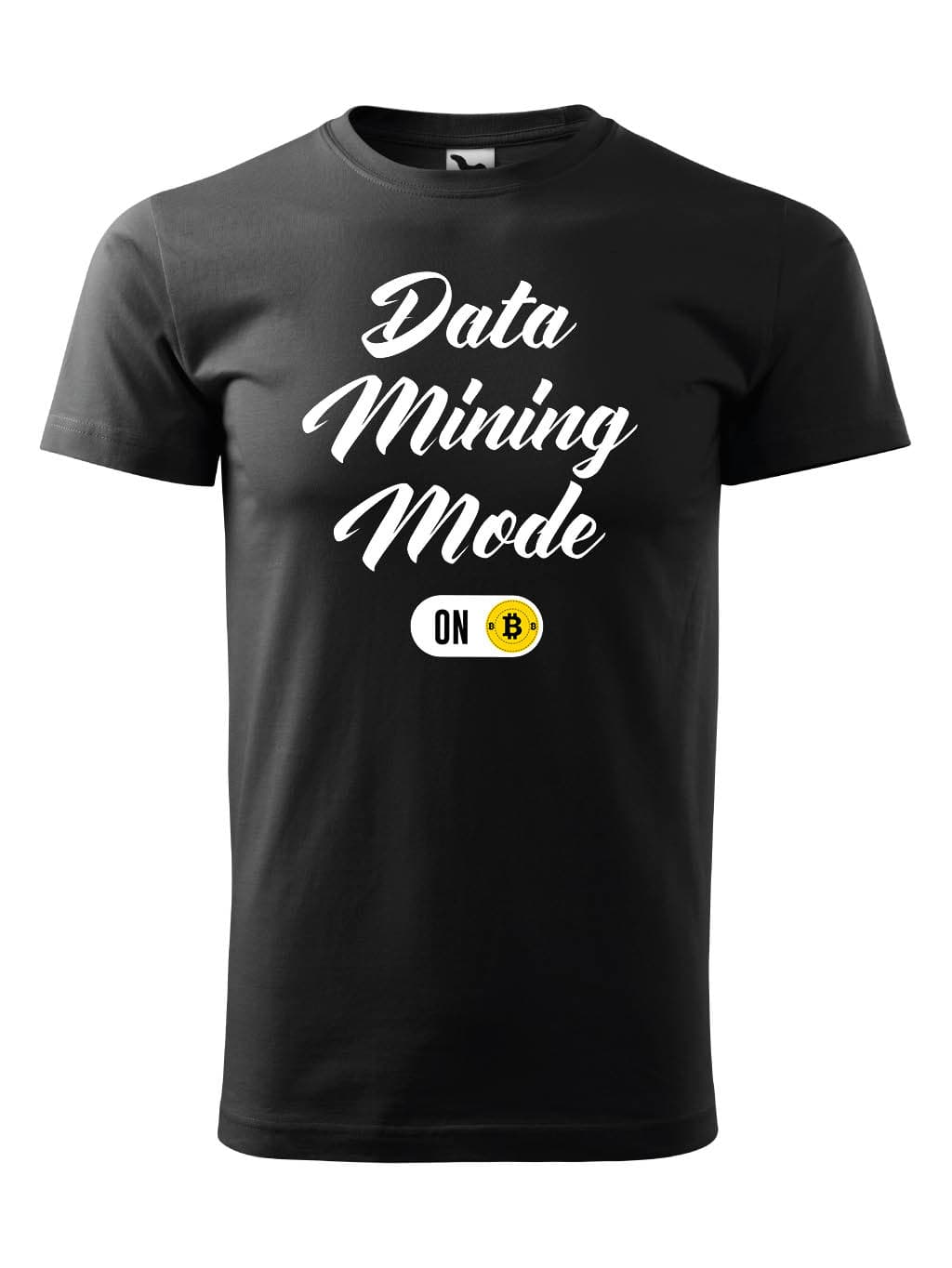 Tričko s potiskem Mining mode