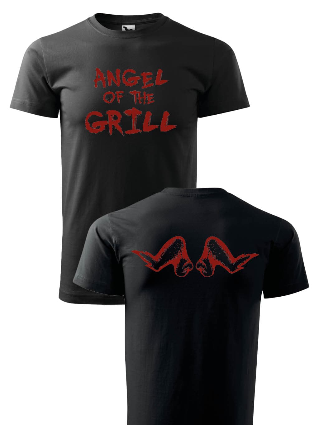Tričko s potiskem Angel of the grill
