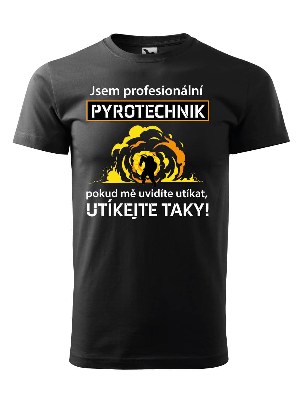 Tričko s potiskem Pyrotechnik