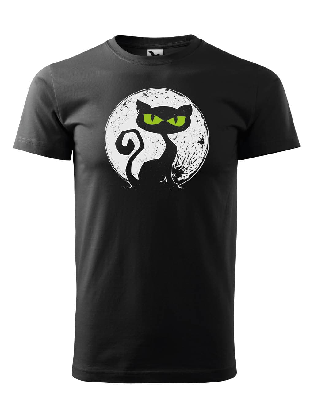 Tričko s potiskem Cat moon