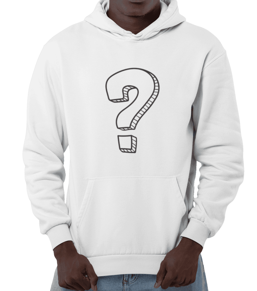 mockup of a man in a studio showing his pullover hoodie 30539 (1)