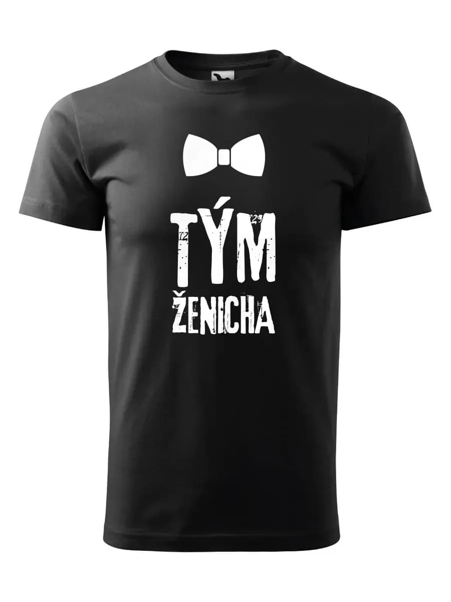 team F tym zenicha cerne triko