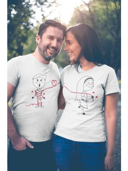 Trička pro páry LASO LÁSKY