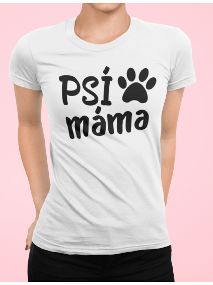 Tričko s potiskem Psí Máma