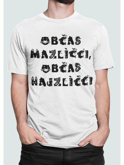 Tričko s potiskem Mazlíčci