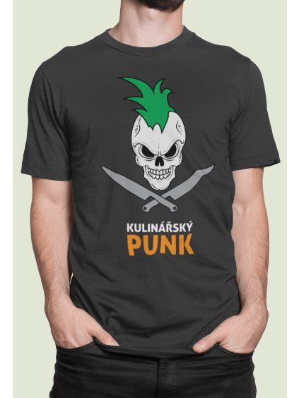 Tričko s potiskem Kulinářský punk
