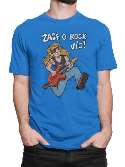 Tričko s potiskem O rock víc