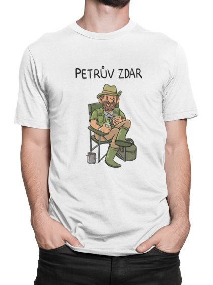 Tričko s potiskem Petrův zdar