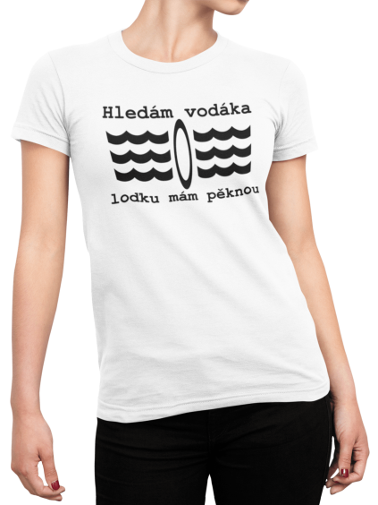 Vodácké tričko Hledám vodáka