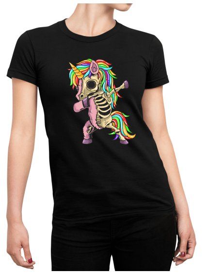Tričko s potiskem Dead unicorn