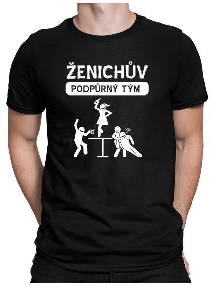 zenichuv podpurny tym cerne triko