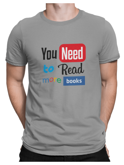 mockup of a man wearing a customizable t shirt against a plain color backdrop 1422 el (1) min