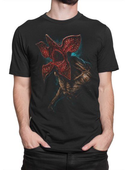 Tričko s potiskem stranger things - demogorgon beast