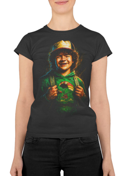 Tričko s potiskem stranger things - dustin #2