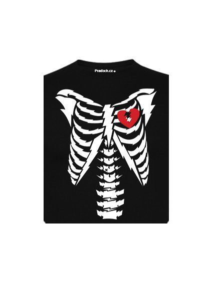 Tričko s potiskem Broken Heart
