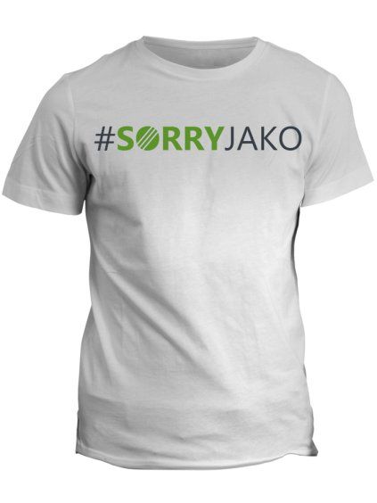 Tričko s potiskem Babiš SorryJako