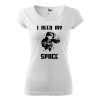Tričko s potiskem MY SPACE