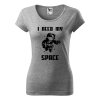 Tričko s potiskem MY SPACE