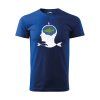 Tričko s potiskem Fish mind
