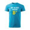 Tričko s potiskem Blood group B+