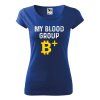 Tričko s potiskem Blood group B+